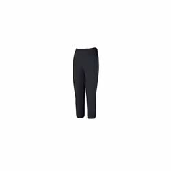 Mizuno womens Select Low Rise Mizuno Wo Mens Belted Pant XS Black  Black  X-Small US