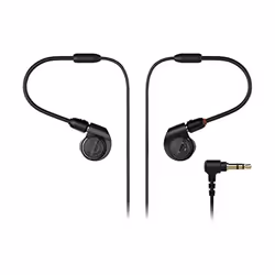 Audio-Technica ATH-E40 Professional In-Ear Monitor Headphones Black