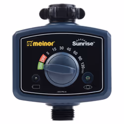 Melnor 65073-AMZ Sunrise Once-A-Day Automatic Water Timer with 2 Filter Washers Set  Amazon Bundle