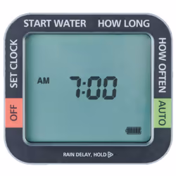 Melnor 65138AMZ AquaTimer Digital Hose QuickConnect Bundle  1Zone Timer  Black  yellow