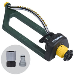 Melnor 65151AMZ Oscillating Sprinkler with 15 Precision Nozzles and Qu