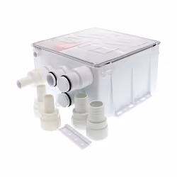 Rule Shower Drain Box w/Pump (Option: 24V, 800 GPH)