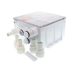 Rule Shower Drain Box w/Pump (Option: 24V, 800 GPH)