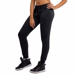 Champion Joggers Lightweight Comfortable Jersey Lounge Pants for Women 29 Black X-Large