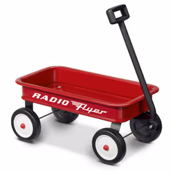 Radio Flyer 16.5 Retro Toy Wagon (Amazon Exclusive) Red Wagon Toy for Ages 1.5+