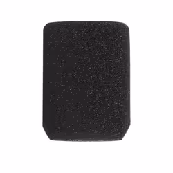 Shure A85WS, Microphone windshield, Shure, SM85, SM86, SM87A, Beta87AC, Black, Foam