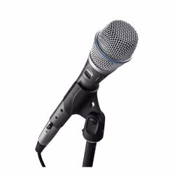Shure Beta87C Vocal Microphone 3 Pin XLR, metallic/blue - Additional view 4