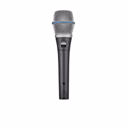 Shure Beta87C Vocal Microphone 3 Pin XLR, metallic/blue - Additional view 5