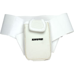 Shure WA580W audio equipment case Pouch case Lycra, Neoprene White