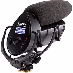 Shure VP83F, Digital camcorder microphone, 24 bit, 48 kHz, Supercardioid, Wired, 3.5 mm (1/8")