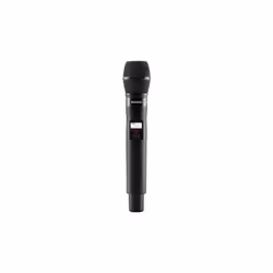 Shure QLXD2/KSM9-K51, Handheld transmitter, 606 - 670 MHz, 20 - 20000 Hz, LCD, Black, Lithium-Ion (Li-Ion)