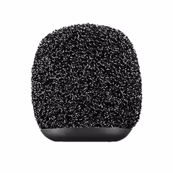 Shure AMVL-WS, Microphone windshield, Shure, MVL Microphone, Black, Foam