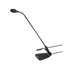 Shure CVG18D, Conference microphone, 70 - 16000 Hz, 22 mV/Pa, 120 dB, Cardioid, Condenser