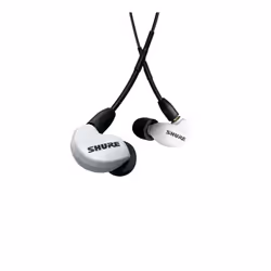 Shure AONIC 215, Wired, Calls/Music, Headset, Translucent, White