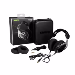 Shure SRH1540 Headset Wired Head-band Music Black, Silver - Additional view 4