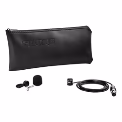 Shure WL185M Black Lavalier/Lapel microphone