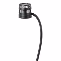 Shure WL184M, Lavalier/Lapel microphone, -47 dB, 70 - 20000 Hz, 121 dB, 71 dB, 23 dB