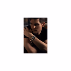 Bulova Men's Marine Star 'Series A' Two-Tone Stainless Steel Watch  Black Dial  3 Hand Model: 98D175