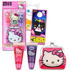 Hello Kitty Lip Balm Tubes - Bundle with 2 Hello Kitty Lip Balms in Assorted Flavors for Party Favors Plus Coin Purse  Stickers  More | Hello Kitty Pa