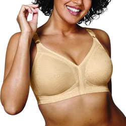 Playtex Women's 18 Hour Soft Cup Wirefree Bra  Natural Beige  40DD