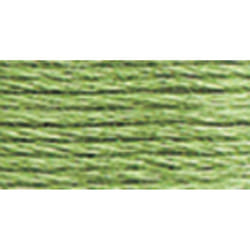 DMC 117-368 Mouline Stranded Cotton Six Strand Embroidery Floss Thread  Light Pistachio Green  8.7-Yard