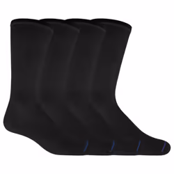 Dr. Scholl's Men's Diabetes & Circulator Casual Sock  Black  7 12 US