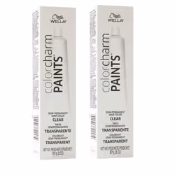 Wella Color Charm Paints CLEAR Semi-Permanent - Clear - Pack of 2