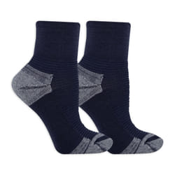Dr. Scholl's Womens Advanced Relief Blisterguard - 2 & 3 Pair Packs Non-binding Cushioned Comfort And Moisture Management Sock  Textured Navy  4-10 US