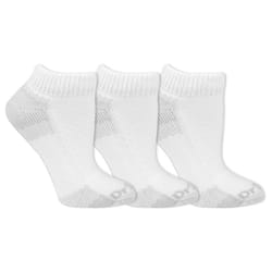 Dr. Scholl's Women Advanced Relief Blisterguard - 2 & 3 Pair Packs Non-binding Cushioned Moisture Management Socks  White  4-10 US