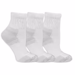 Dr. Scholl's Women Advanced Relief Blisterguard - 2 & 3 Pair Packs Non-binding Cushioned Moisture Management Socks  White  4- ...