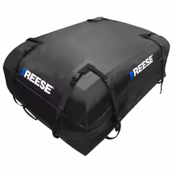 REESE 59006 Waterproof Rooftop Cargo Carrier Bag for Cars  SUVs or Trucks with/Without Roof Racks  15 Cubic Feet  Heavy Duty  ...