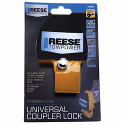 Reese Towpower 7066900 Professional Universal Coupler Lock   Black