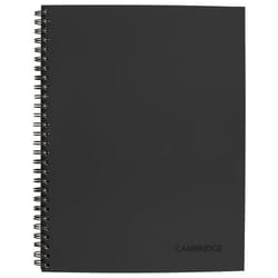 Cambridge Action Planner writing notebook Legal 80 sheets Grey