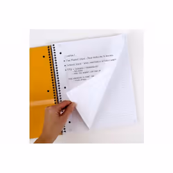 Five Star 73930 writing notebook 150 sheets Black, Blue, Green, Purple, Red, White
