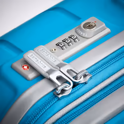 Samsonite Freeform Hardside Expandable with Double Spinner Wheels  Carry-On 21-Inch  Ocean Blue