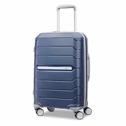 Samsonite Freeform Hardside Expandable with Double Spinner Wheels Carry-On 21-Inch Navy