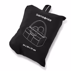 Samsonite Foldaway Packable Duffel Bag  Black  Medium
