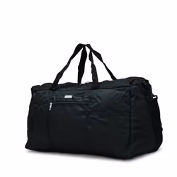 Samsonite Foldaway Packable Duffel Bag  Black  Medium