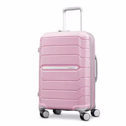 Samsonite Freeform Hardside Expandable with Double Spinner Wheels Carry-On 21-Inch Pink Rose