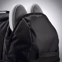 Samsonite Andante 2 Wheeled Rolling Duffel Bag  All Black  22-Inch