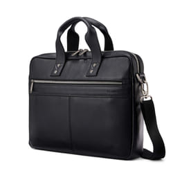 Samsonite Classic Leather Slim Brief  Black  One Size