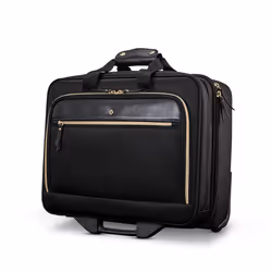 Samsonite Women's Upright Mobile Office Suitcase  Black  Water Resista
