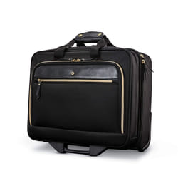 Samsonite Women's Upright Mobile Office Suitcase  Black  Water Resista