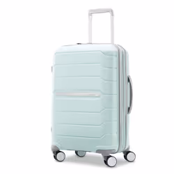 Samsonite Freeform Hardside Expandable with Double Spinner Wheels Carry-On 21-Inch Mint Green