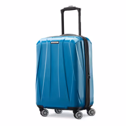 Samsonite Centric 2 Hardside Expandable Luggage with Spinner Wheels  Caribbean Blue  Carry-On 20-Inch