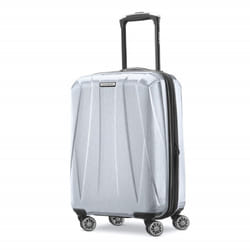 Samsonite Centric 2 Hardside Expandable Luggage with Spinner Wheels  Silver  Carry-On 20-Inch