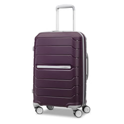 Samsonite Freeform Hardside Expandable with Double Spinner Wheels  Carry-On 21-Inch  Amethyst Purple