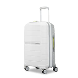 Samsonite Freeform Hardside Expandable with Double Spinner Wheels  Carry-On 21-Inch  White/Grey