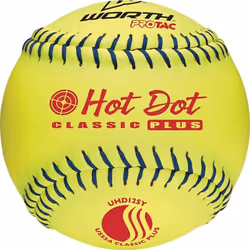 Worth 12 USSSA Hot Dot Slowpitch Softball Dozen