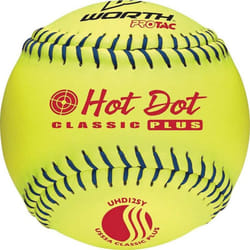 Worth 12 USSSA Hot Dot Slowpitch Softball Dozen